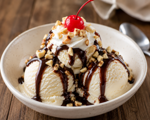 vanilla ice cream 