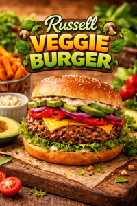 russell veggie burger